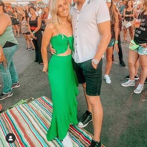 Green Flynn Skye Dress